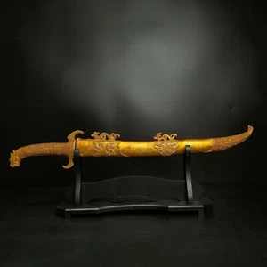 Bronze - Gilded Sheathed Sword—— - Picture 1 of 9