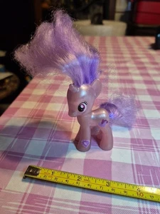 My Little Pony MLP FIM pearlized Sea Swirl dolphin cutie mark Purple - Picture 1 of 18