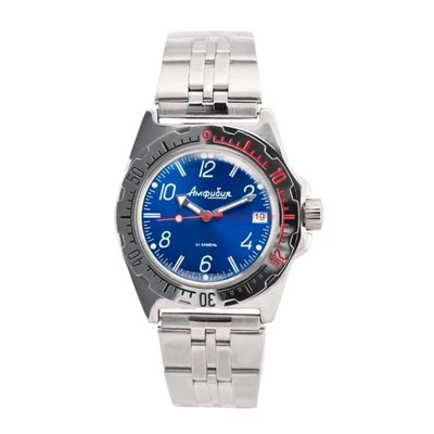 Reloj de pulsera automático Vostok Amphibian 110908 Russian Diver - VENDEDOR DE EE. UU. Foto 1 de 4