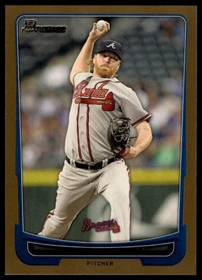 2012 Bowman #68 Tommy Hanson Gold - Image 1 of 2