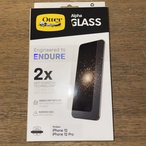 OTTERBOX Alpha Glass Screen Protector for Apple iPhone 12/12 Pro - Photo 1 sur 2
