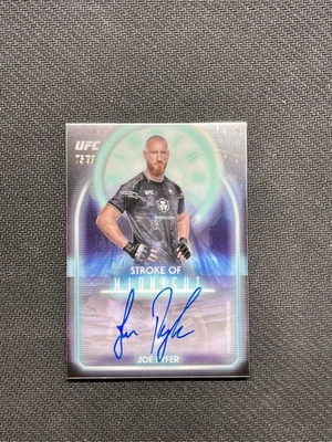 JOE PYFER 2025 TOPPS MIDNIGHT UFC STROKE OF MIDNIGHT TWILIGHT AUTO  /99 Q4060 - Image 1 of 2