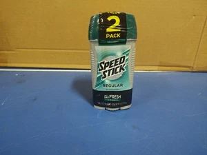 Speed Stick All Day Fresh Regular 24 Hour Protection Deodorant 3 Oz Value 2 pack - Picture 1 of 7