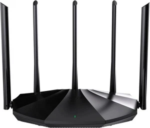 WiFi 6 Router Dual Band Wide Coverage With 5 Antennas LAN/WAN Ethernet IPv6 WPA3 - Picture 1 of 12