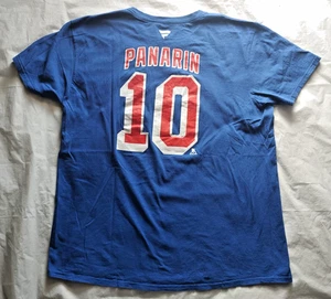 Artemi Panarin #10 New York Rangers Fanatics Jersey T-Shirt - Size XL - Picture 1 of 5