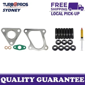 Turbo Installation Stud,Gasket&Lubricant Kit For Mitsubishi Triton MN 4D56 2.5L - Picture 1 of 5