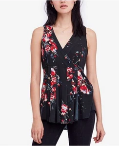 Free People Top Envolvente Impreso Talla XS / S / M - Imagen 1 de 4
