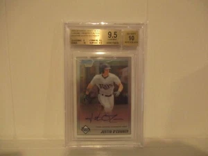 2010 Bowman Draft Picks Chrome Prospect Autos Justin O'Conner BGS 9.5 Gem Mint - Picture 1 of 2