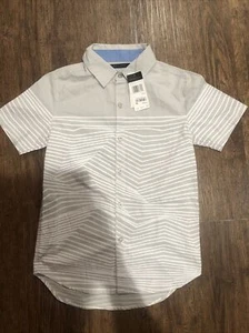 Sean John Jungen Medium Kurzarmhemd mit Knopfleiste A9 - Bild 1 von 6