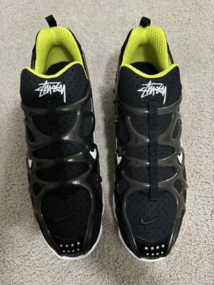 Size 11.5 - Nike Stussy x Air Zoom Spiridon Kukini Black - Image 1 of 4