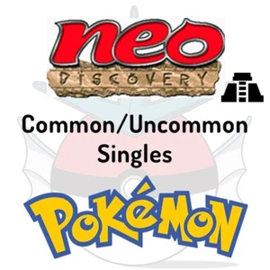 Neo Discovery Pokemon Karten Singles | Häufig und ungewöhnlich | Sie wählen | NM/VLP - Bild 1 von 37