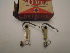 1950-1960's AUTOLITE NOS CHRYSLER PLYMOUTH DISTRIBUTOR DUAL POINT SET 2084080 - Bild 1 von 6