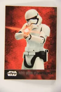 Star Wars The Force Awakens 2015 Card #7 First Order Stormtrooper ENG L019281 - Picture 1 of 2