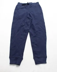 Primary Unisex Kid's Solid Color Pull On Jogger Pants LB3 Navy Blue Size 6 - Picture 1 of 4