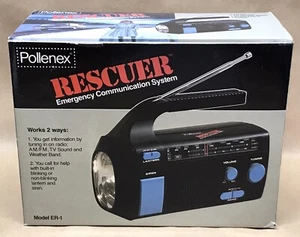 LINTERNA SIRENA RADIO AM/FM SISTEMA DE COMUNICACIÓN DE EMERGENCIA NUEVO POLLENEX RESCATADOR - Imagen 1 de 6