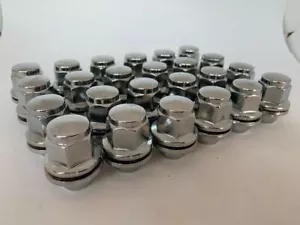 Fits Toyota Hilux KUN26R 24 Wheel Nuts 12mmx1.5 Genuine Alloys - Picture 1 of 3