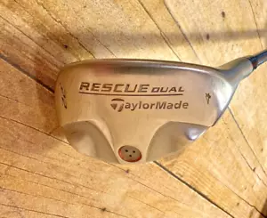 TAYLORMADE RESCUE DUAL RH 4 HYBRID UTILITY 22° REAX GRAPHITE LADIES FLEX 39" GUC - Picture 1 of 11