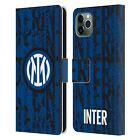 Official Inter Milan Patterns Leather Book Wallet Case For Apple Iphone Phones