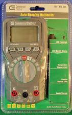 Commercial Electric 1001-418-348 Auto-Ranging Digital Multimeter NEW