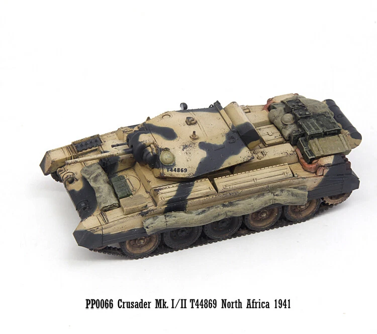 Modelo S 1/72 British Crusader Mk. Modelo acabado I/II T44869 norte de África 1941 Foto 1 de 4