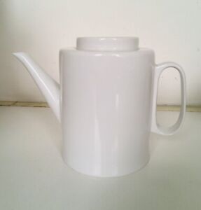Habitat / Conran “York” Rare Vintage White Porcelain Tea Pot GC