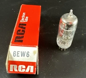 TUBO PENNINO GE 6EW6 NOS IN SCATOLA ORIGINALE - Foto 1 di 3