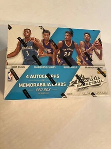 2016/17 absolute hobby sealed basketball box 4 auto’s/memorabilia cards/box - Picture 1 of 5