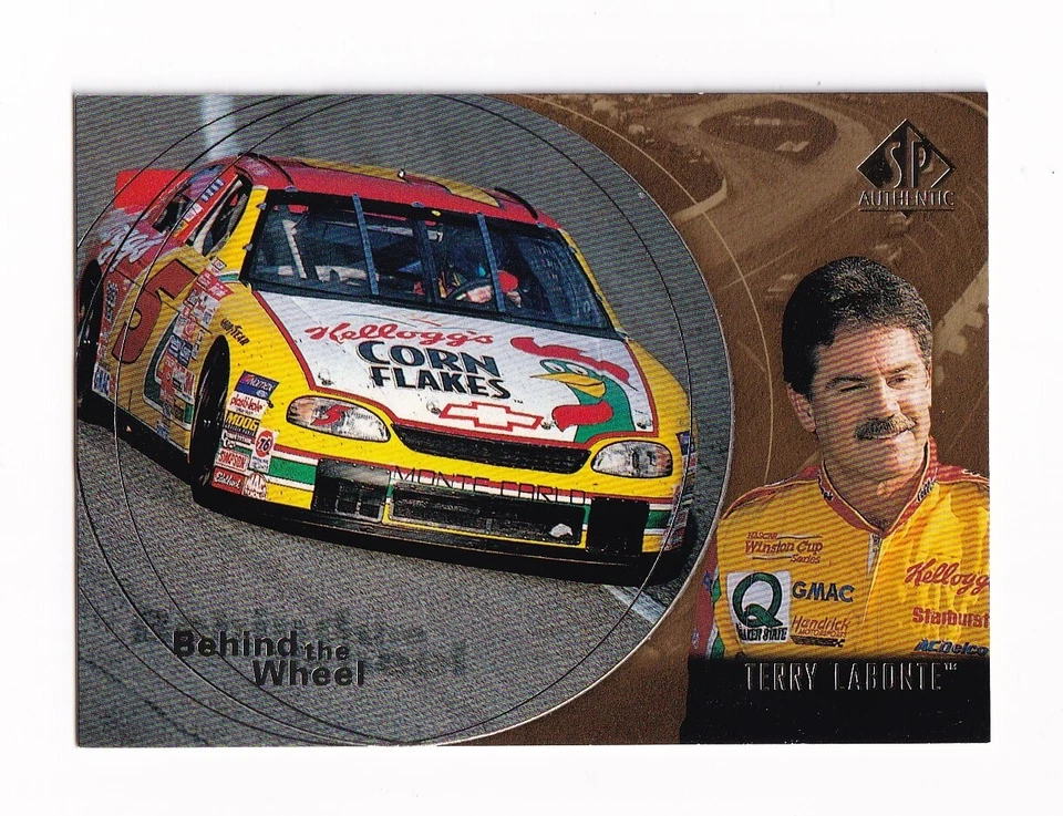 1998 SP Authentic BEHIND THE WHEEL GOLD #BW5 Terry Labonte--ONE CARD ONLY! - Image 1 of 1