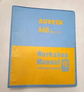 Austin A40 Manual de taller 1965 BMC original - Imagen 1 de 11