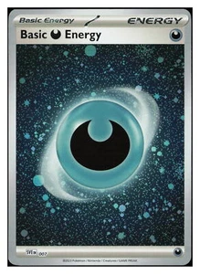 SV01: Scarlet & Violet Base Set #007 Basic Darkness Energy (Cosmos Holo) - Picture 1 of 2