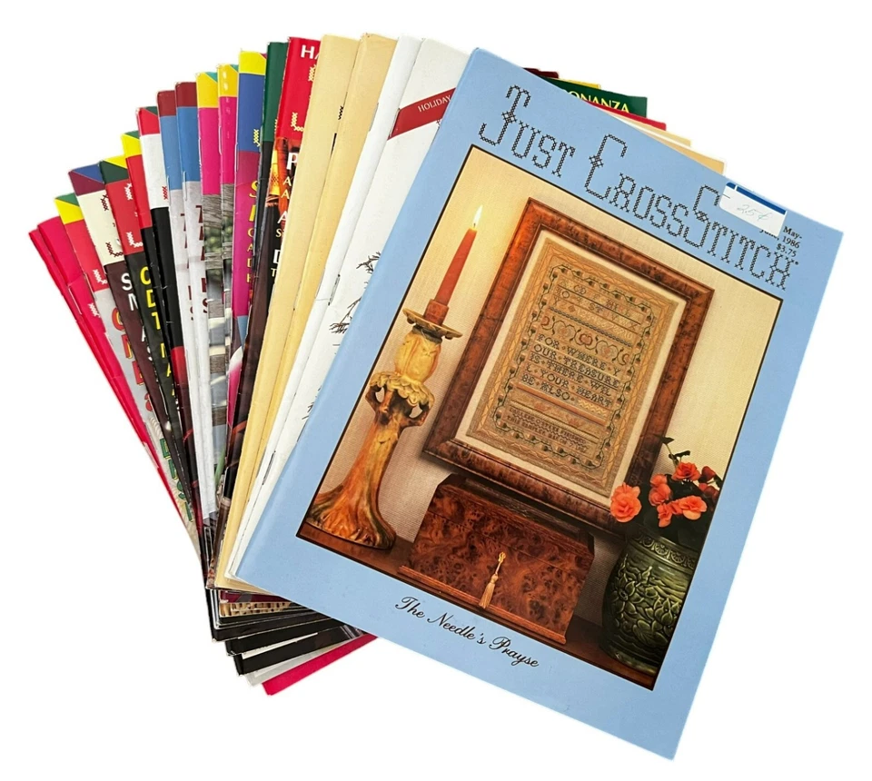 Revista Just Cross Stitch 1983 a 2007 - Tú eliges en el menú desplegable Foto 1 de 1