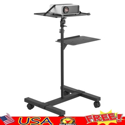 Adjustable Projector Stand Portable Laptop Holder Tripod Presentations New - Image 1 of 4