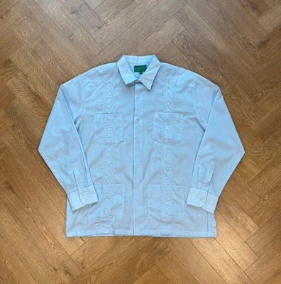 Camisa Carven Paris caprichosa luna bordada estilo occidental abotonada XL Foto 1 de 4