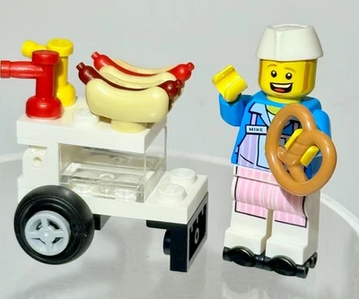 LEGO: "Happy Hot Dog Vender & Cart"~Complete Set~Authentic  Excellent Condition! - Image 1 of 4