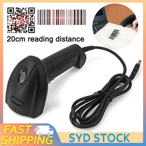 USB Wired Handheld 1D / 2D Bar Code Reader Barcode Scanner Automatic Scanning AU - Picture 1 of 12