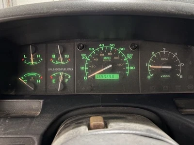 1995 Ford F250 Speedometer Cluster MPH Tachometer Used 184K Miles OEM Foto 1 de 4