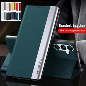 Plating Magnet Case Flip Cover Für Samsung A55 A56 A36 A26 A16 A17 A35 A25 A54 - Picture 1 of 30