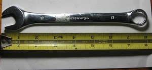 Pittsburgh 17  mm x 17 mm  Combination Wrench  12 Pt 8 in long Free Shipping - Picture 1 of 3