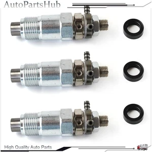 Kubota Diesel Fuel Injectors Set of 3 V1902 V1702 D950 D1402 Tractor Engine - Picture 1 of 11