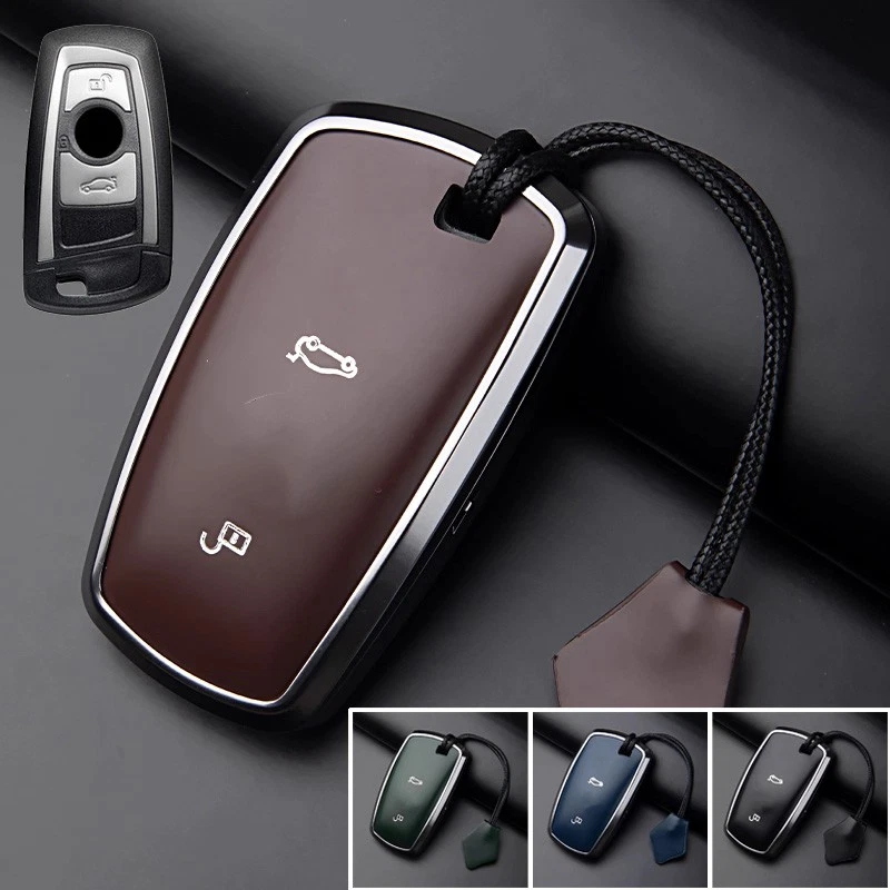 Funda de aleación de zinc para llave de coche para BMW F10 F30 M5 F15 X2 X3 X4 X5 1 2 3 4 5 6 7 Foto 1 de 4