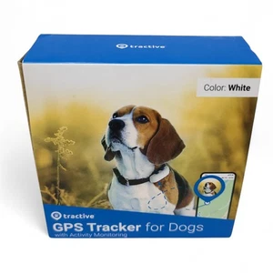 Tractive GPS Hundetracker weiß mit Aktivitätsüberwachung wasserdicht im Karton NEU - Bild 1 von 7