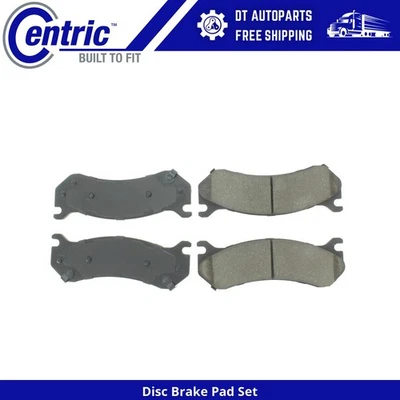 Pastillas de freno de disco traseras centradas para Chevrolet Silverado 2500 HD 2001-2010 Foto 1 de 4