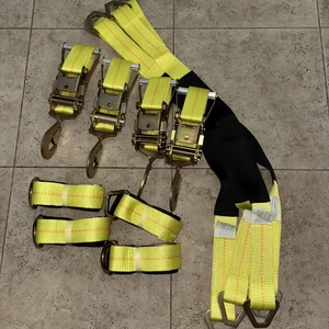 Trekassy 2”x 144” Car Tie Down Straps for Trailers Heavy Duty, 10000lbs 4 PACK - Bild 1 von 2