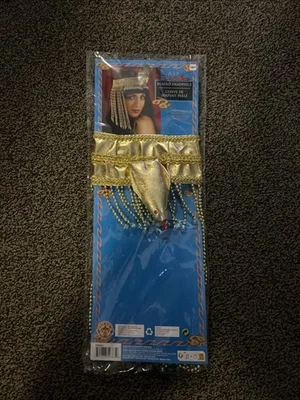Tocado con Cuentas de Serpiente Cleopatra Reina Egipcia Disfraz Adulto Nuevo Halloween Foto 1 de 2