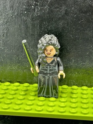 Lego Harry Potter Minifigure Bellatrix Lestrange Black Dress 4840 Burrows! - Image 1 of 4