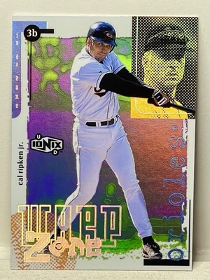 1999 Upper Deck Ionix Warp Zone WZ-2 Cal Ripken Jr Baltimore Orioles - Image 1 of 4