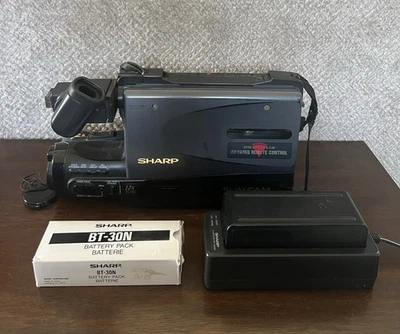SHARP VHS SLIMCAM VL-L62U CAMCORDER-Please See Desc - Image 1 of 4