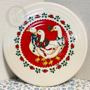 *Vintage*Treasure Craft EE. UU.*PATO* Trivet*Hot Plate *8,5" 19270X S104 - Imagen 1 de 4