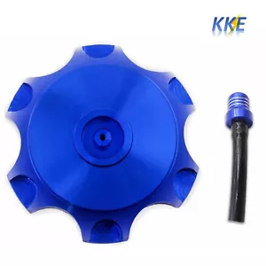KKE 49.5MM CNC Blue Gas Fuel Cap Fit CR50 XR50 SSR 50 70 110CC Chinese Pit Bike - Bild 1 von 4
