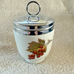 Vintage Royal Worcester Porzellan Made in England Egg Coddler Kochgeschirr - Bild 1 von 10